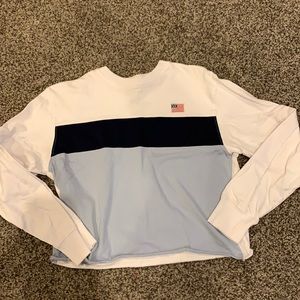 USA cropped long sleeve